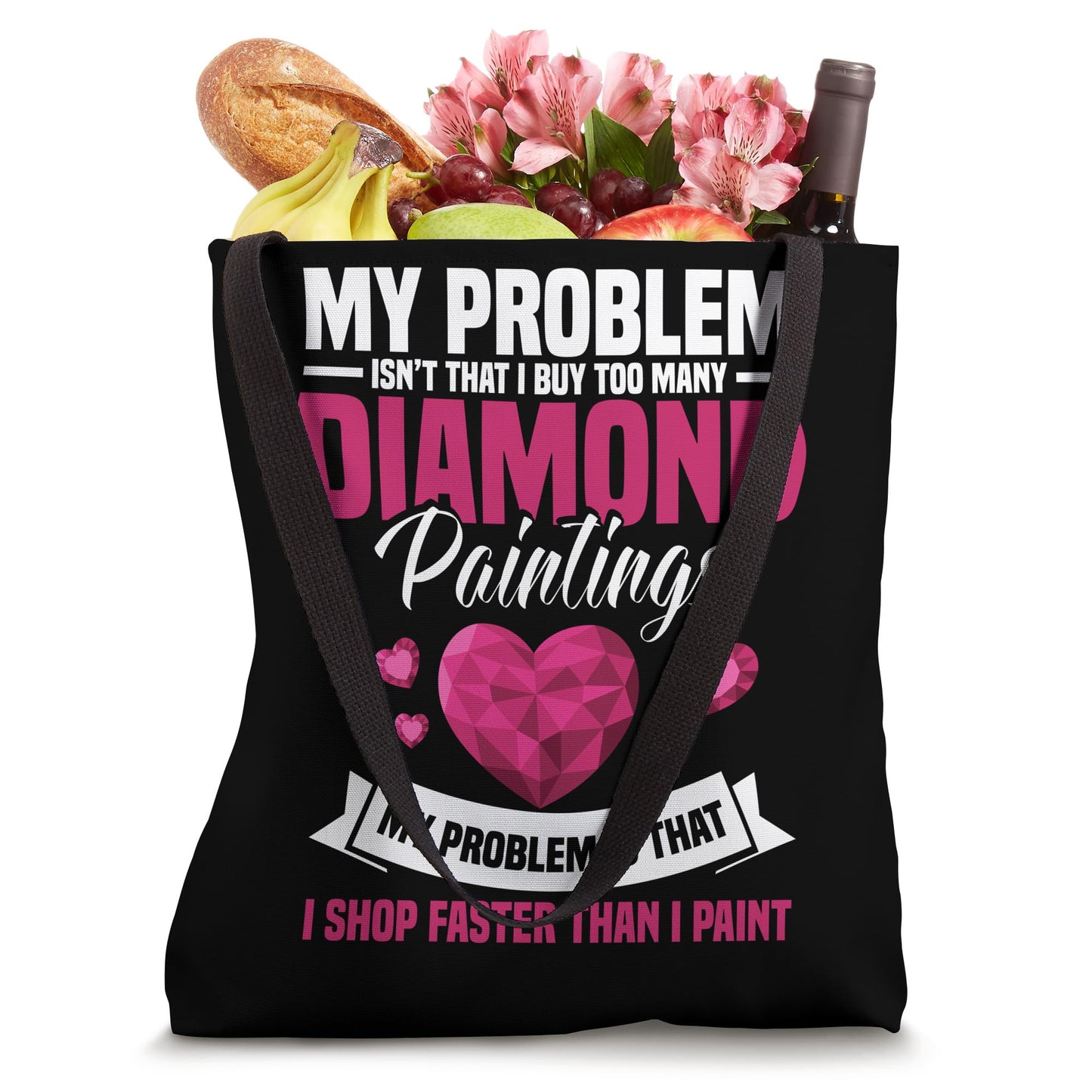 Diamond Crafting Embroidery Kits for Adults Diamond Artist Tote Bag