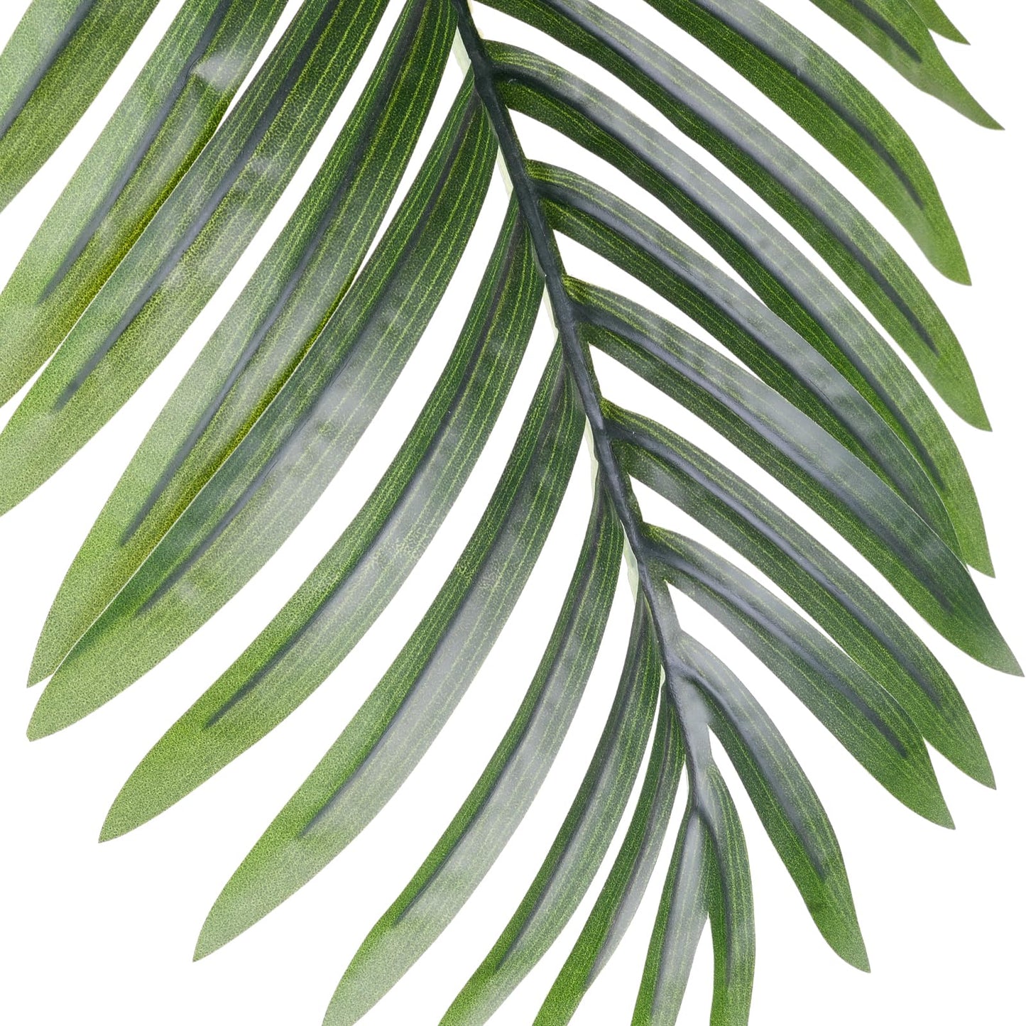 5ft Artificial Palm Tree Indoor Plant,Triple Faux Tropical Areca Floor Plant in Pot,Artificial Plants with Lifelike Leaves for Home Office Decor