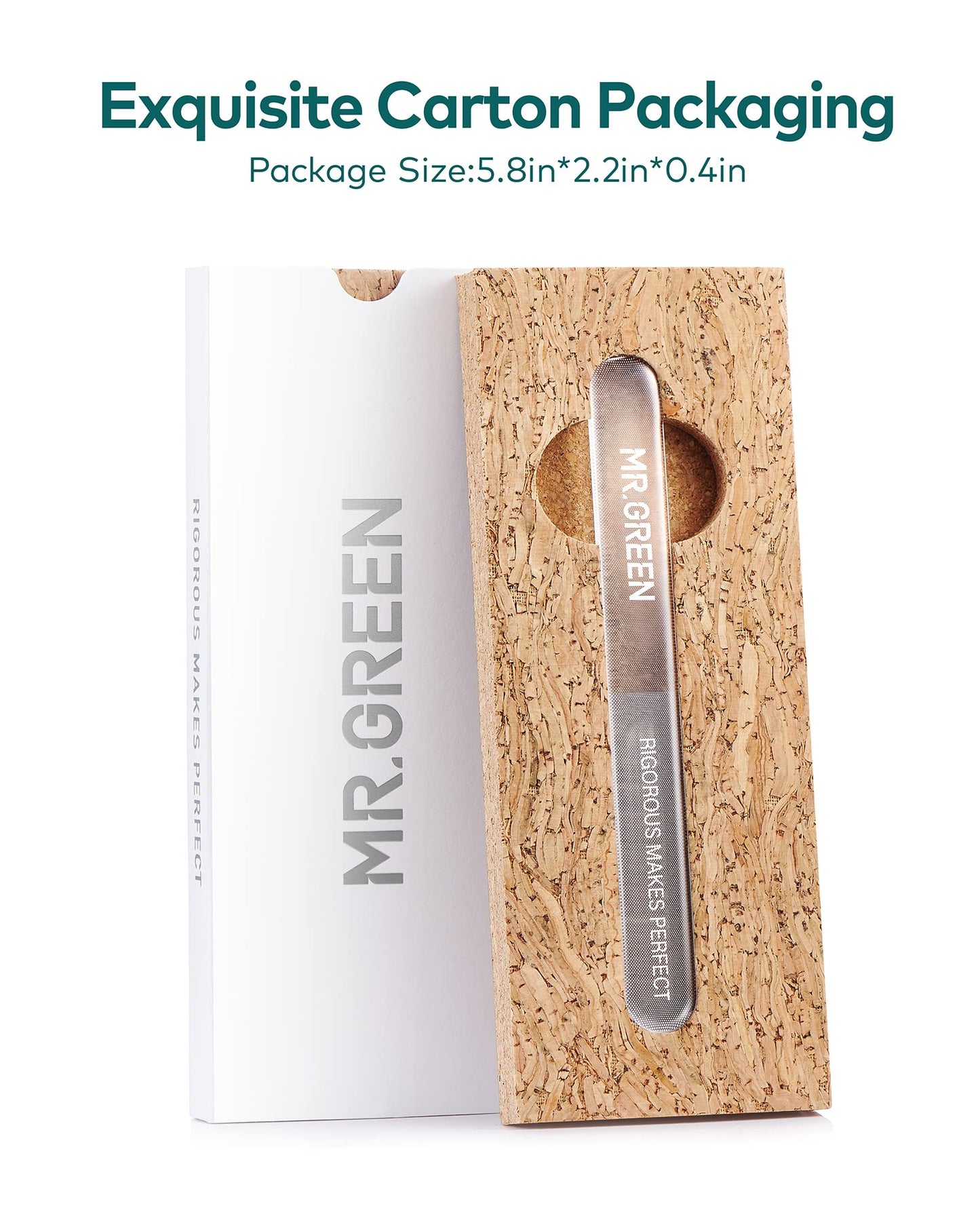 Upgraded Glass Nail File - Bilateral, Washable, Suitable for Natural Nails and Acrylic Nails