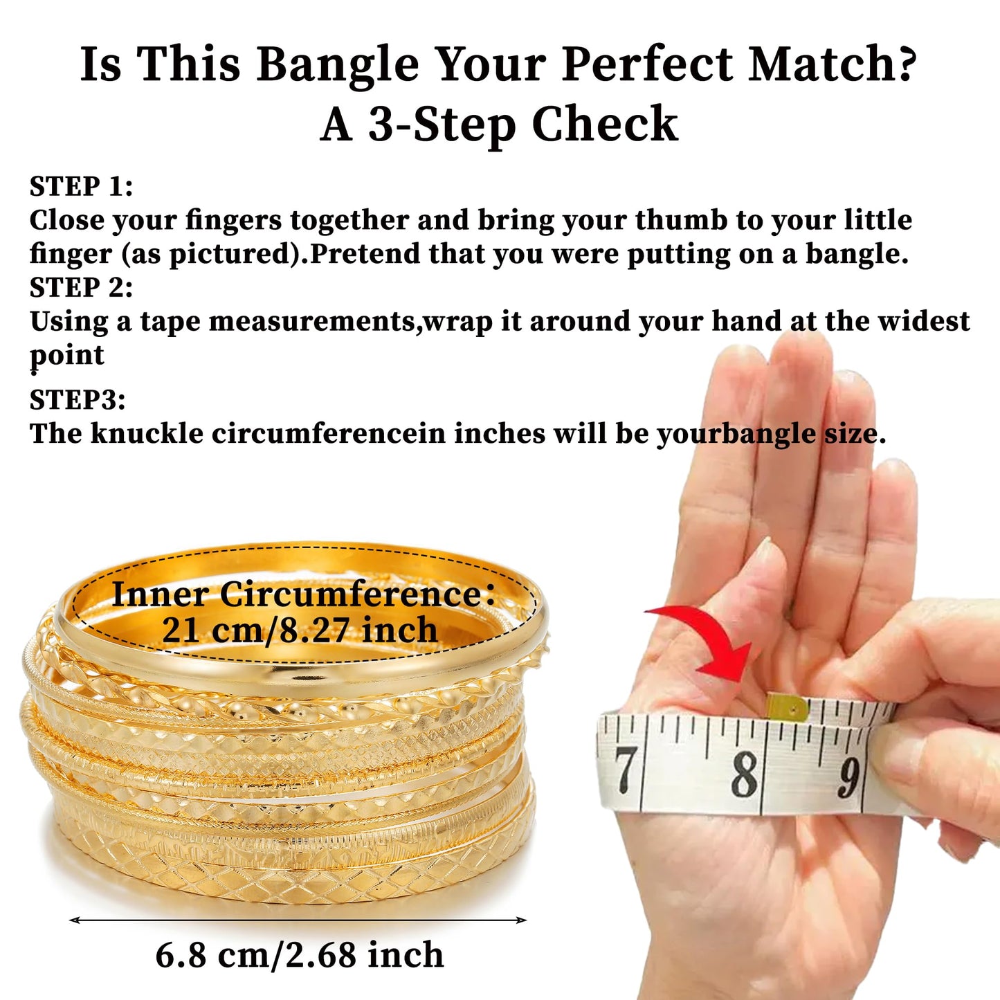 AYWFCBF Gold Bangle Bracelets for Women, 10 Pcs Boho Stackable Bangles Multi Layer Textured Chunky Bracelets Jewelry Set for Women