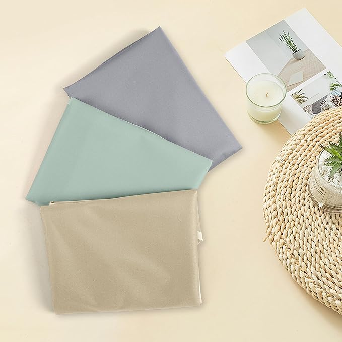 Adult Bibs-3 Pcs Washable Clothing Protector with Upgraded Crumb Catcher