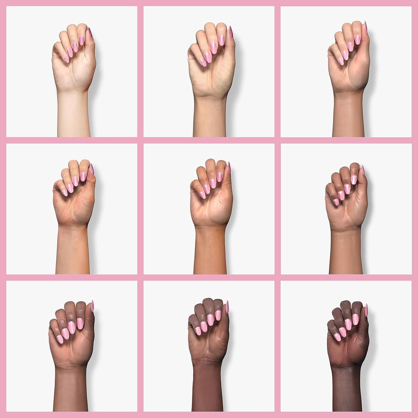 wet n wild Nail Polish Wild Shine, Tickled Pink, Nail Color (Pack of 2)