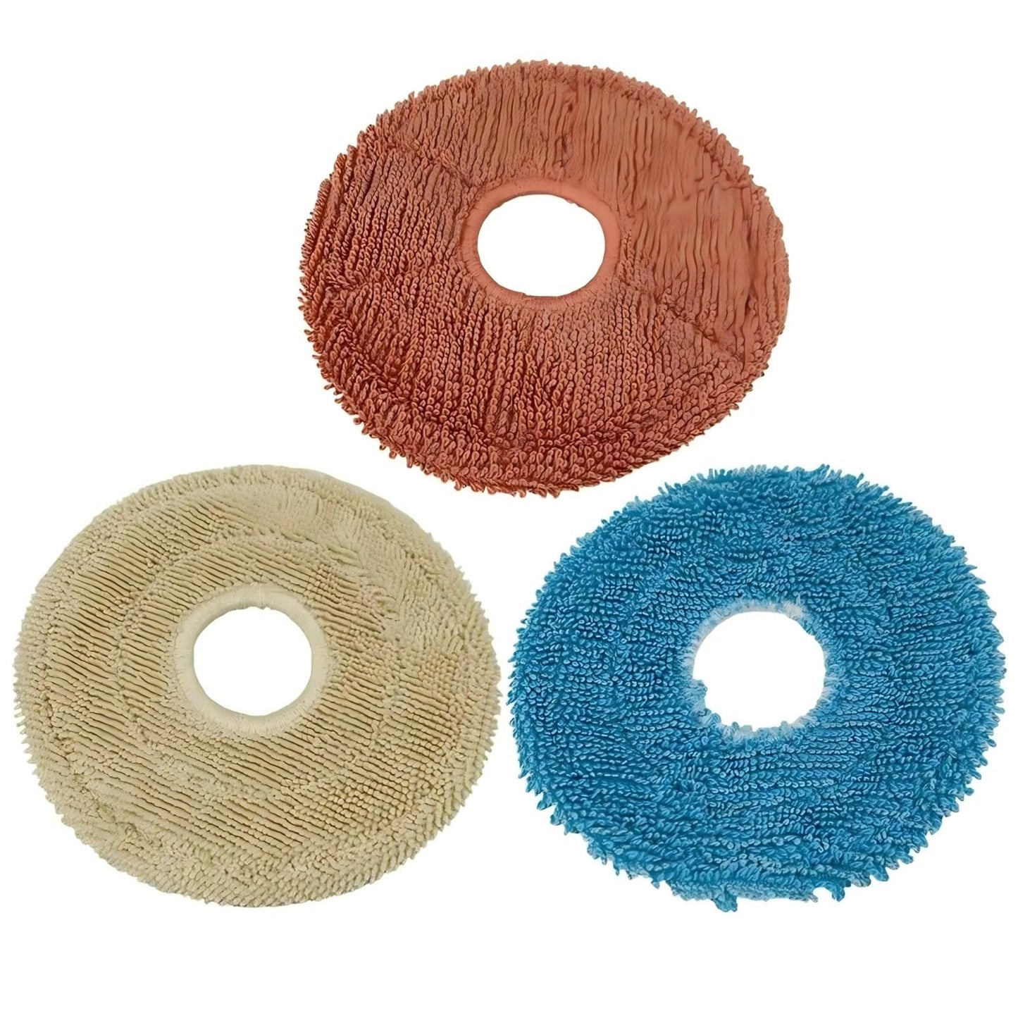 Vacuum Cleaner Mop Cloth, Compatible With Mova Mobius 60, Durable Cleaning Cloth(Set 3)
