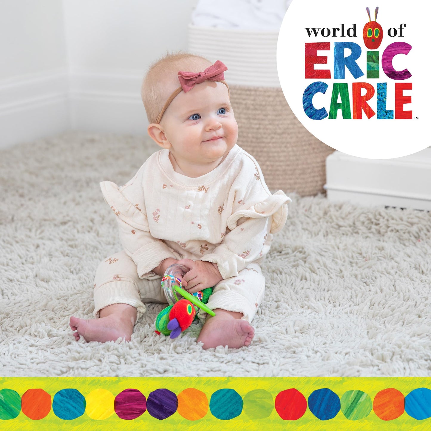 World of Eric Carle, The Very Hungry Caterpillar Ring Rattle