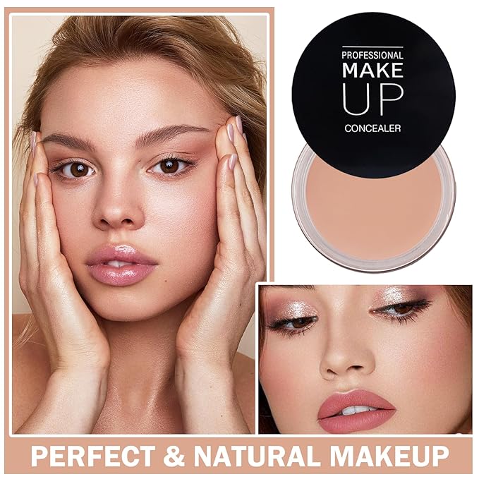 Under Eye Concealer for Dark Circles Color Corrector Pro Full Coverage Concealer de oieras Long-lasting Cover up Makeup -04 LIGHT