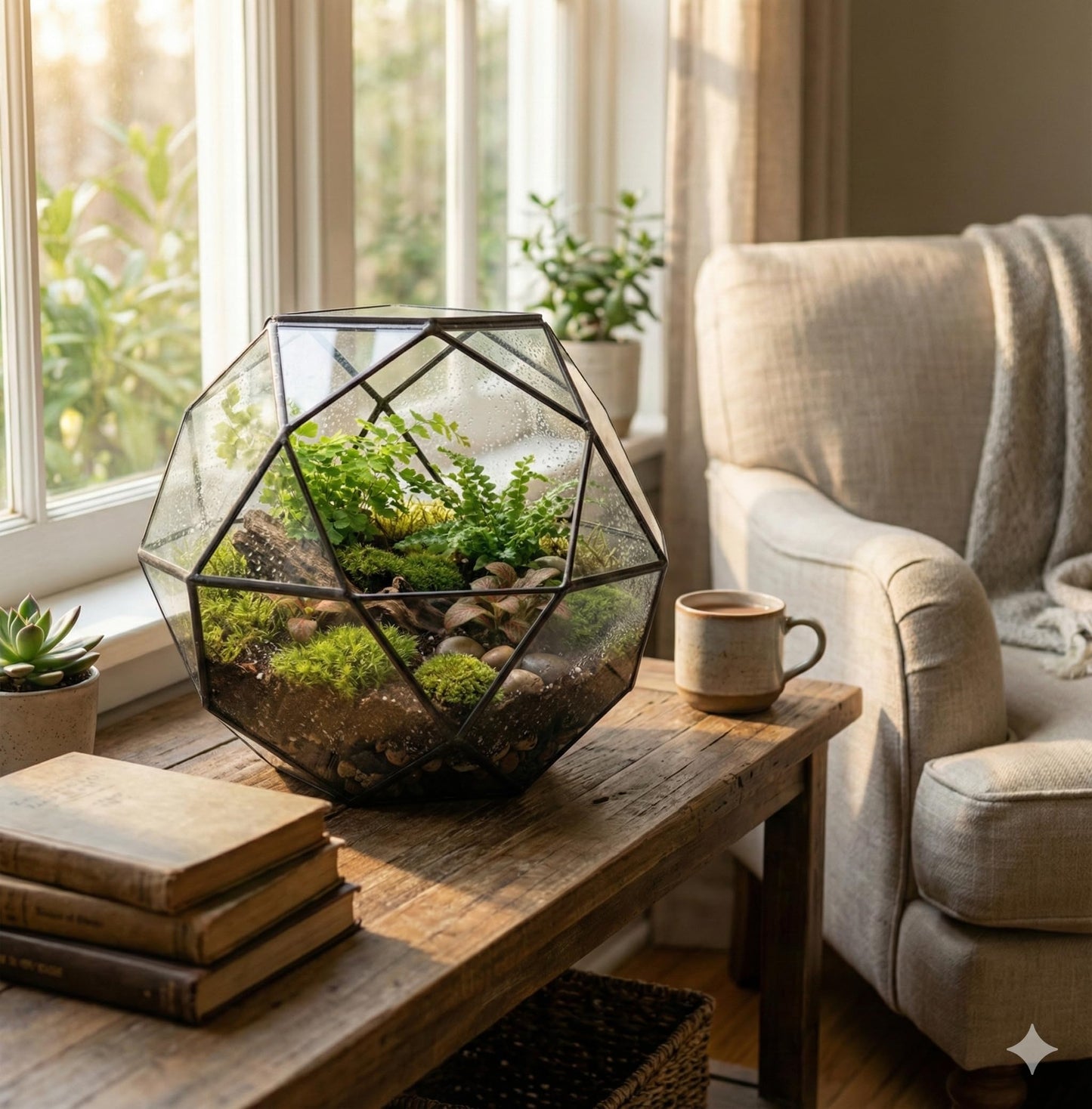 DIY Terrarium Kit | Pebbles Sphagnum Moss Activated Carbon Burlap Peat Moss Tools | Terrarium Supplies (Advanced)
