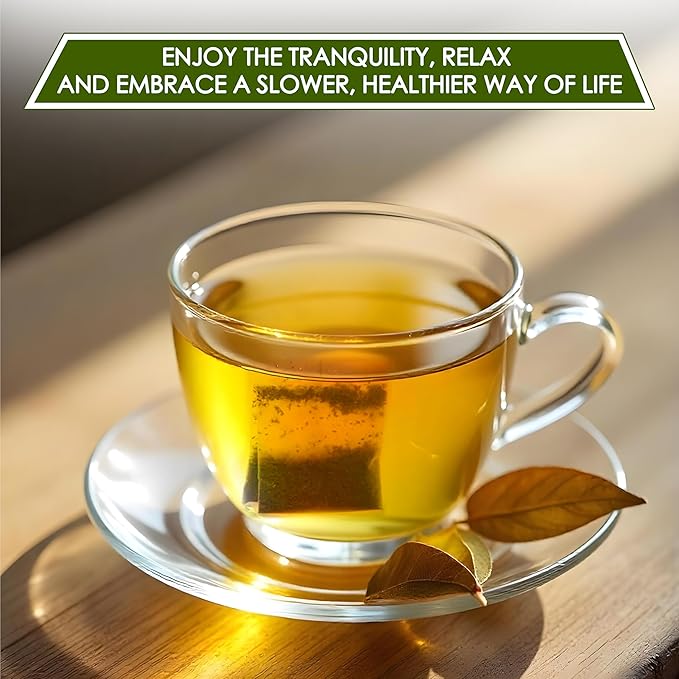 NHAT ANH FARM - Premium Bay Leaf Tea Bags, 100 Tea Bags, 100% Natural Dried Bay Leaf, Sugar-Free, Caffeine-Free, No Additives. Herbal Infusion For Daily Wellness