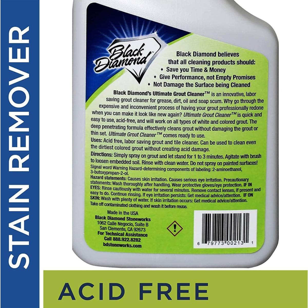 Natural Stone Shower Sealer Quart + Ultimate Grout Cleaner with Brush Quart (64 Fl Oz)