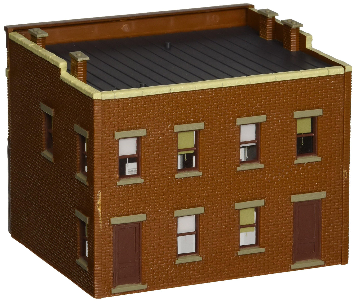 Walthers Trainline Gemini Building 931-806 HO Scale Model Railroad - Structure Assembled Model