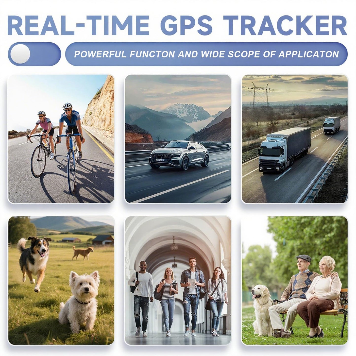 0.8 inch!Hidden Mini GPS Tracker for Vehicles Portable Real Time Magnetic Tracking Device Car Full Global Coverage Location Kids Dogs Trucks Person No Subscription Required Monthly Fee (1, Small mini)