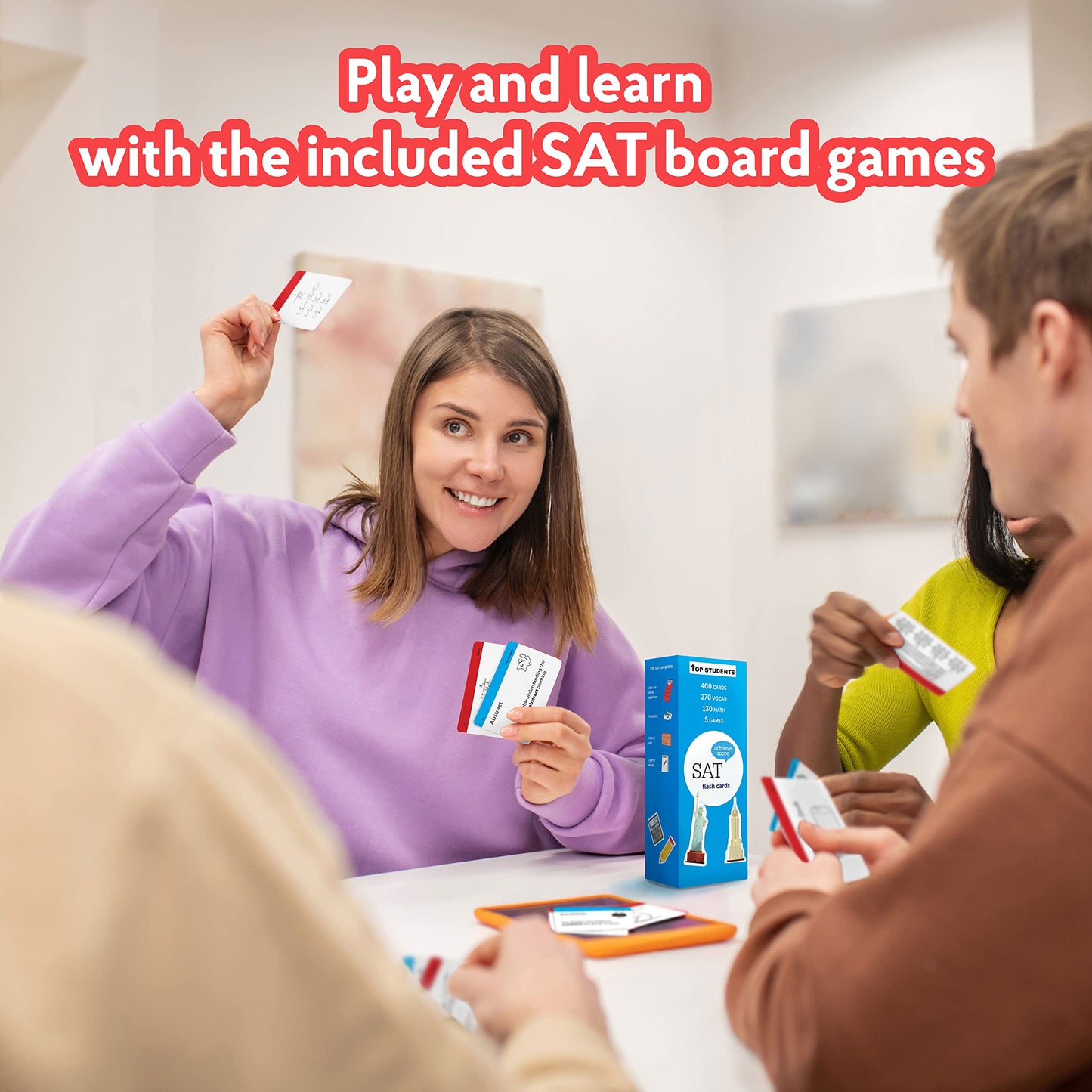SAT Flash Cards 2026 | 400 SAT Vocabulary and SAT Math Flash Cards | SAT Prep | SAT Math Cards | SAT Vocab Cards | SAT Prep Cards | SAT Words | SAT Classroom and Home Kit | SAT Digital Prep