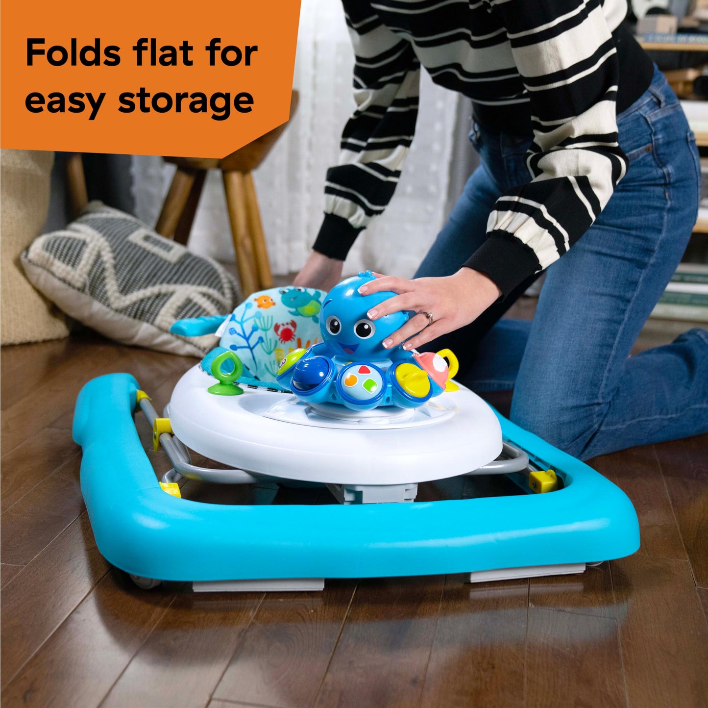 Baby Einstein Step & Twirl Opus 4-in-1 Activity Walker, Musical, for Infants Ages 6 to 24 Months