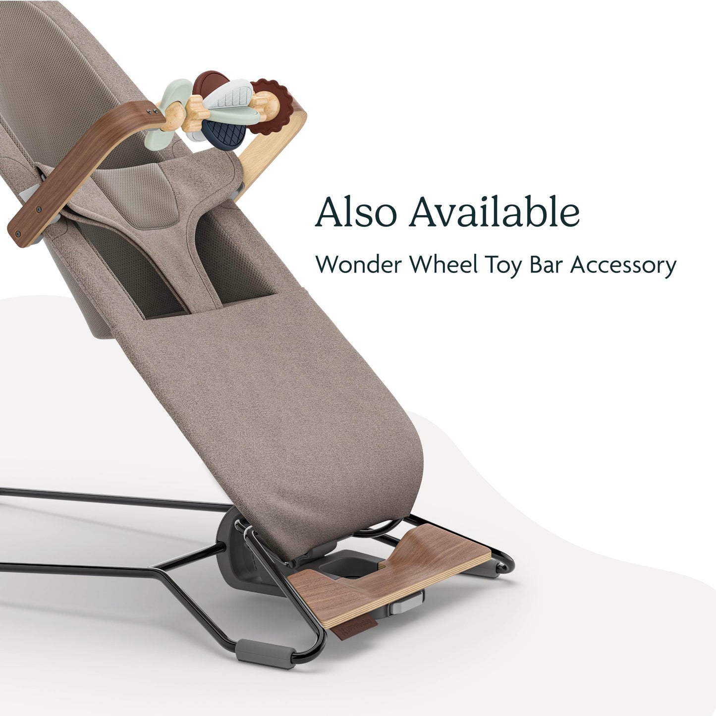 UPPAbaby Mira Forest Fun Toy Bar/Easily Attaches to Baby Bouncer/Sensory Entertainment