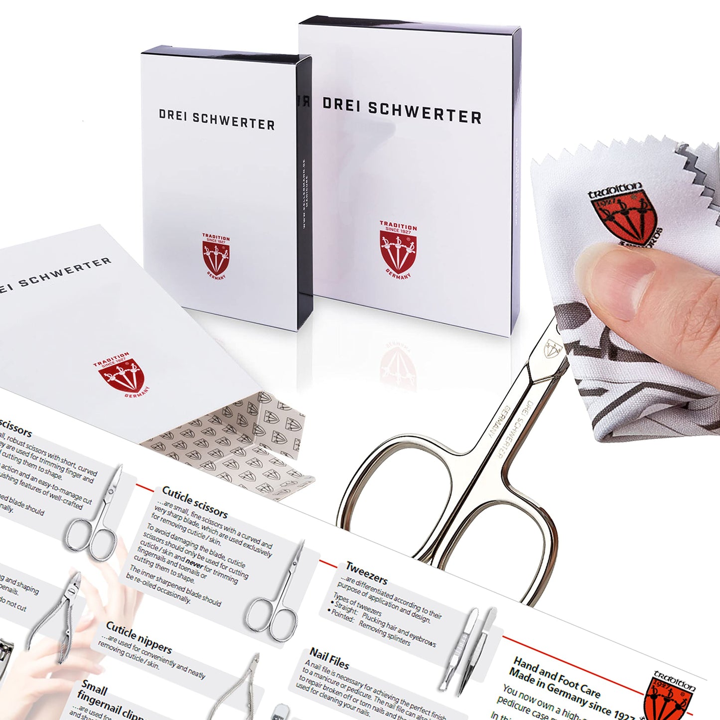 3 Swords Germany – manicure pedicure set kit (663)