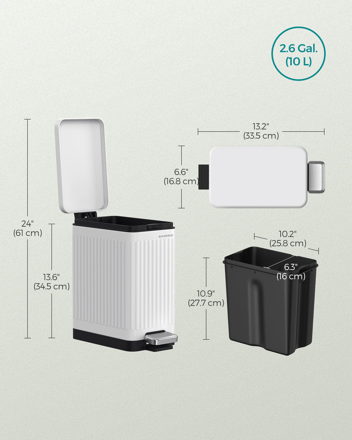 Bathroom Trash Can