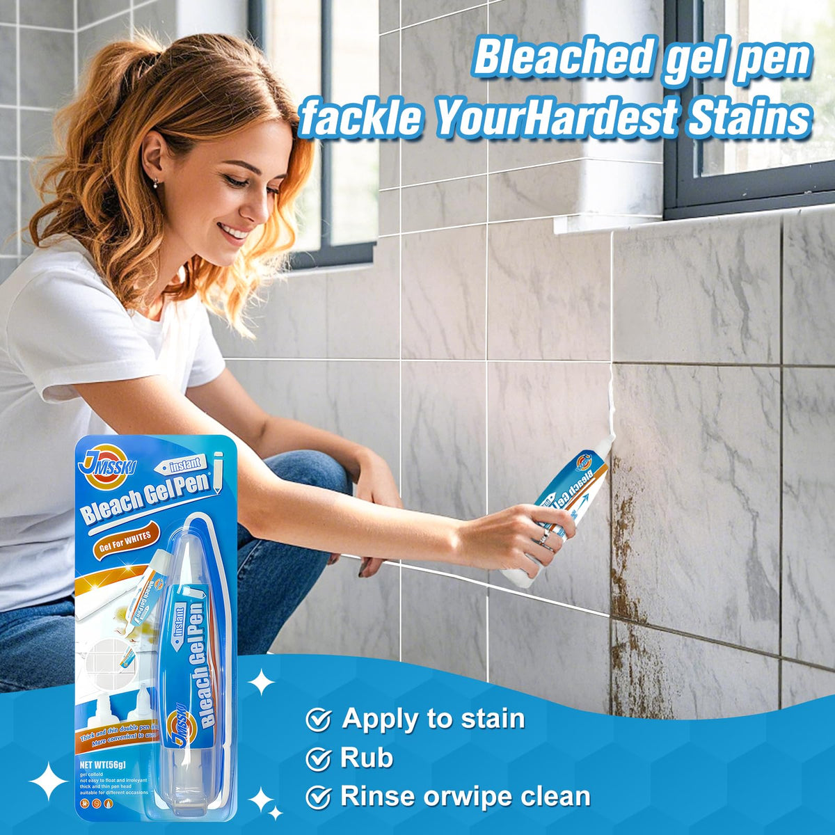 Bleach Pen For Clothing (3.52 Fl Oz)