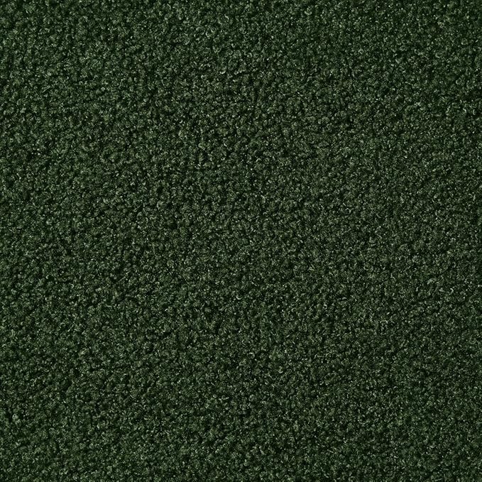 24KF Middle Century Upholstered Foldable King Headboard - Modern Boucle Teddy Fabric - Dark Green