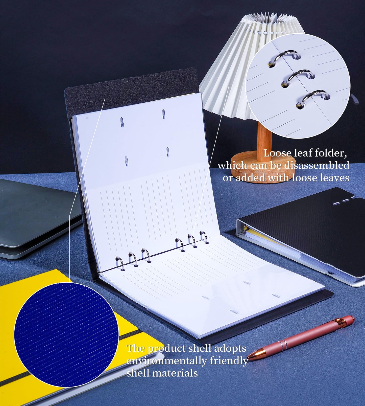 XMLINPER Business Card Holder Organizer, Can be Noted as a Business Card Book Binder Management Book with 168 Card Slots (black)