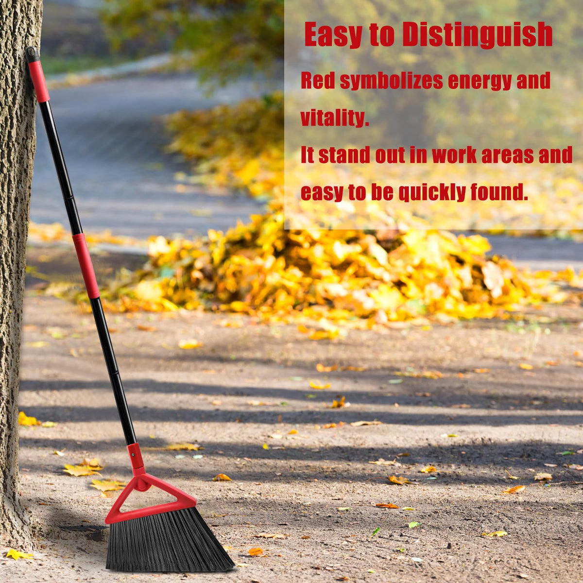 Heavy Duty Broom Outdoor and Indoor (2 Count)