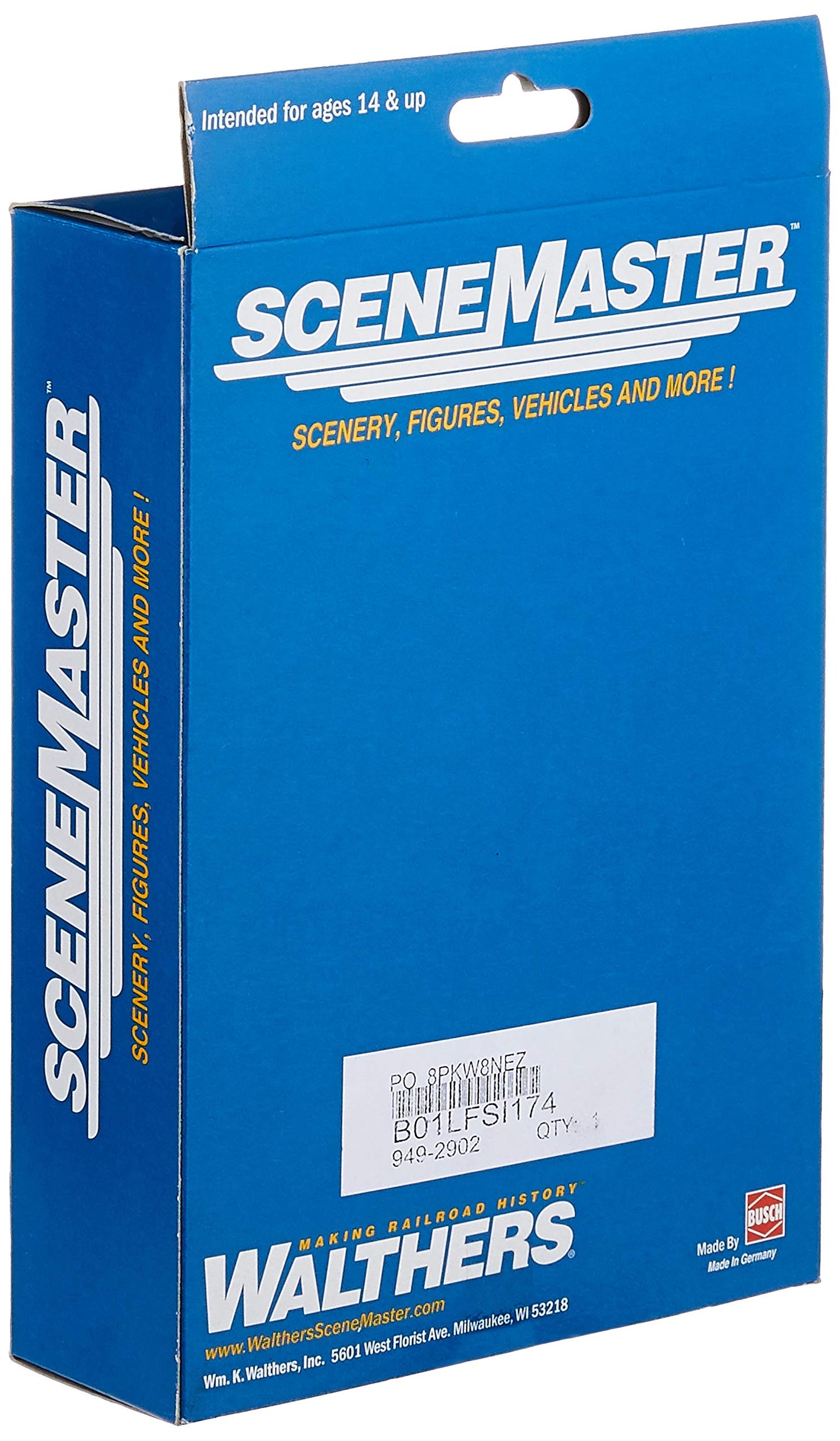 Walthers SceneMaster Camp Site with Two Trailers-Two Camping Trailers, Signs & Accessories 949-2902 HO Scale Model Railroad - Scenery Kit