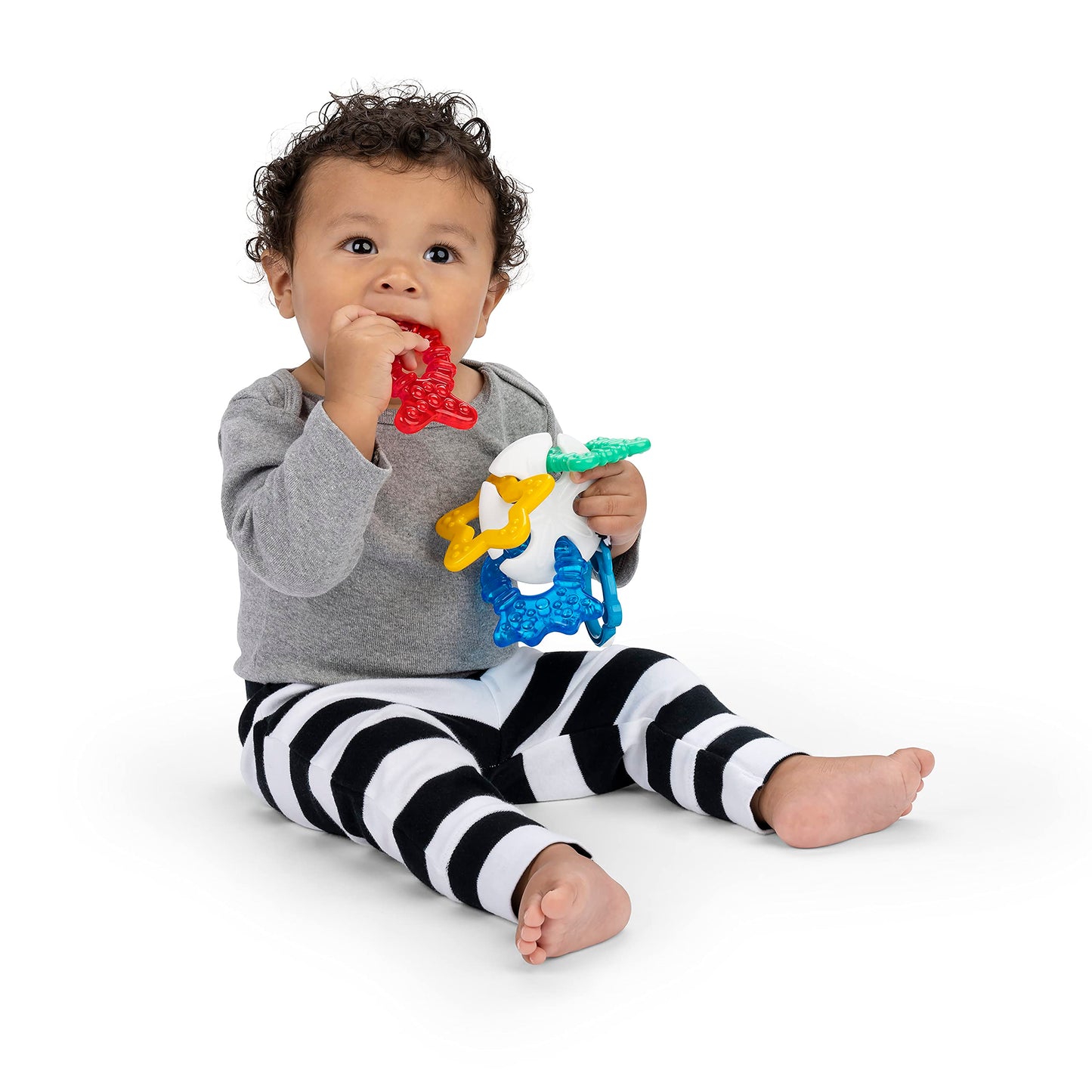 Baby Einstein Ocean Explorers Sea of Sensory Teether Toy BPA Free, Ages 3 Months and up (Pack of 2)