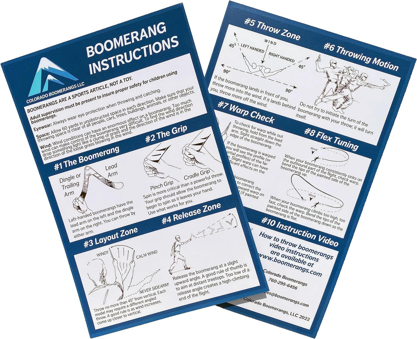 Colorado Boomerangs Seagull Special Edition Boomerang