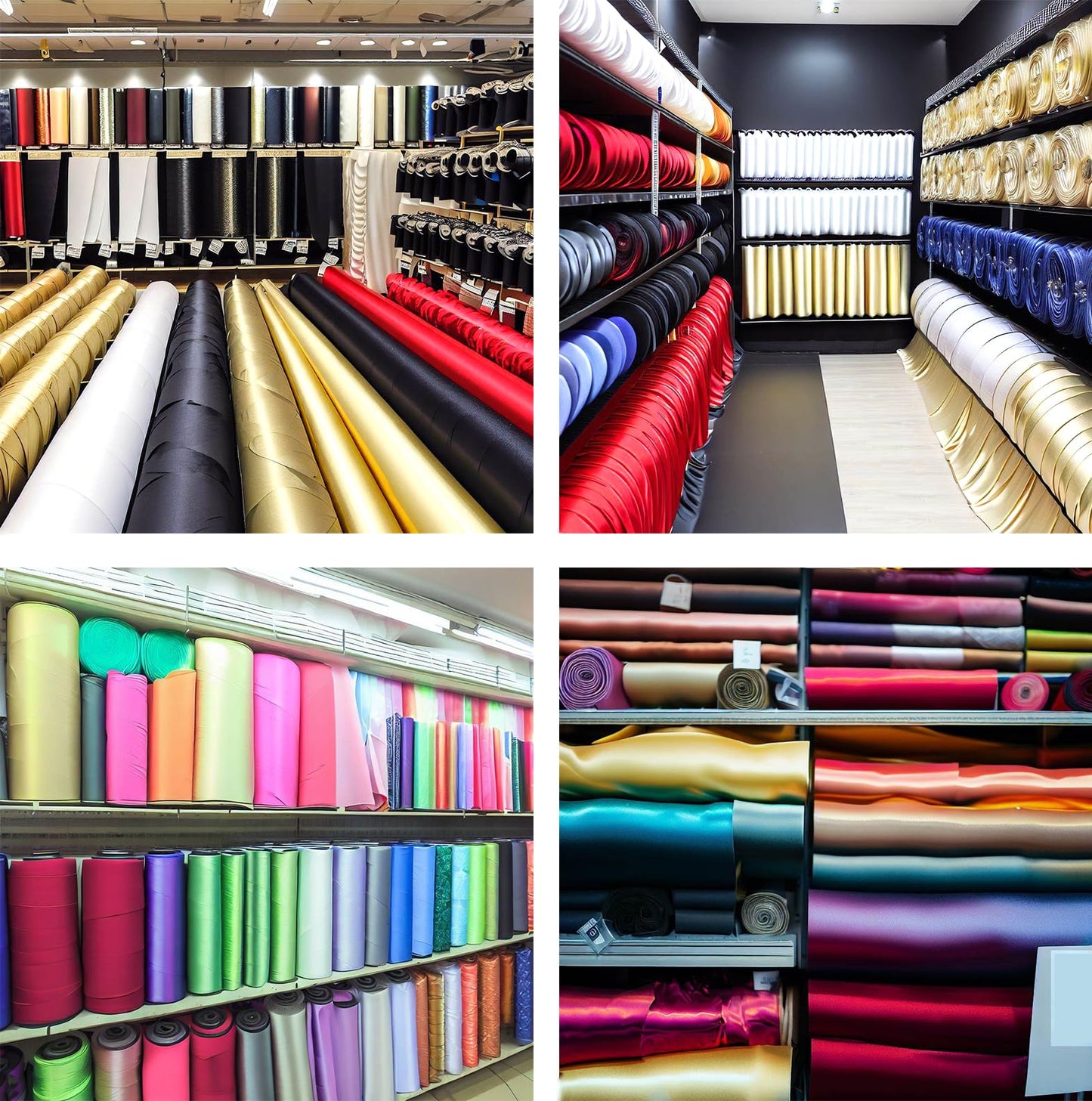 Satin Fabric | Decoration & Sewing | Shiny & Luxury | 60" Wide Roll | Metallic Shiny | Upholstery, Lining, Drapery, DIY Crafts (Emerald Green, 2 Yards)
