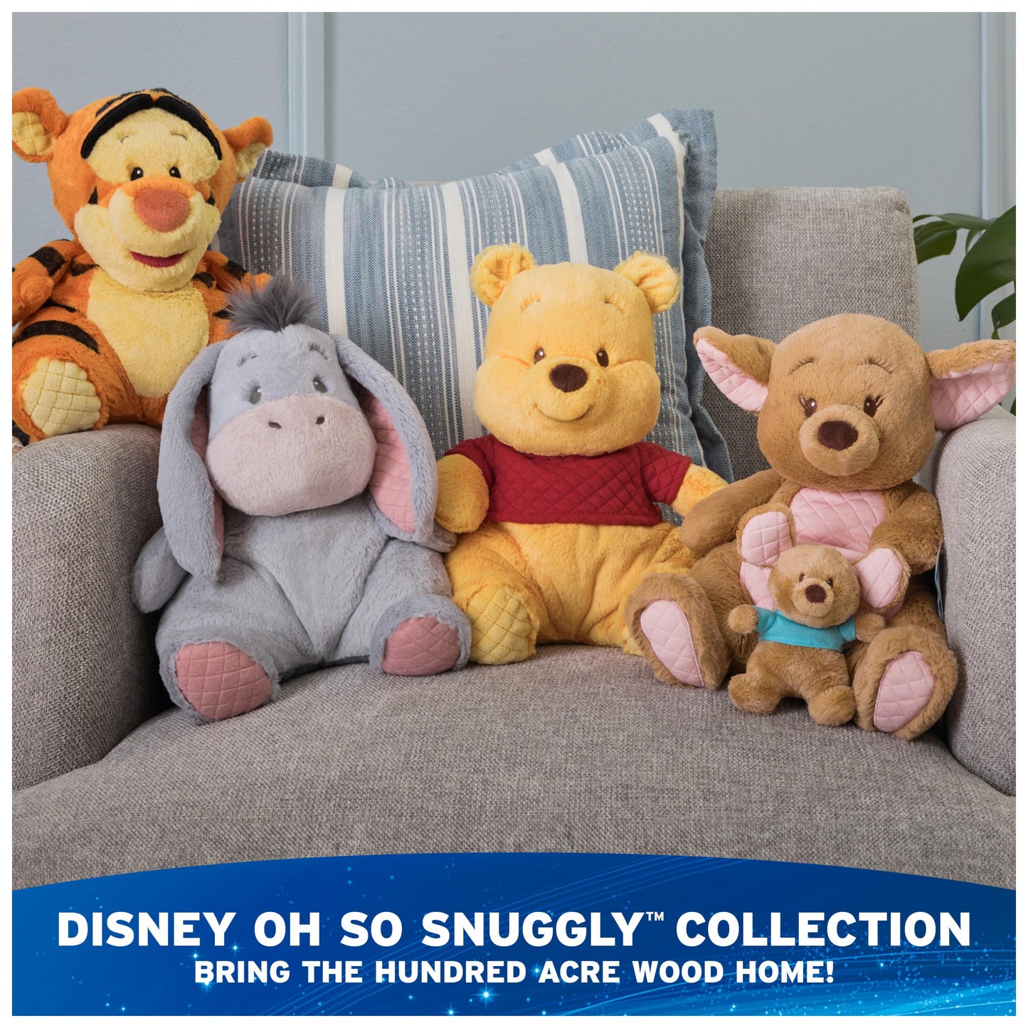 GUND Disney Official Tigger Oh So Snuggly Plush, Winnie the Pooh, Tigger Tiger Stuffed Animal for Ages 1 and Up, Orange, 12.5”