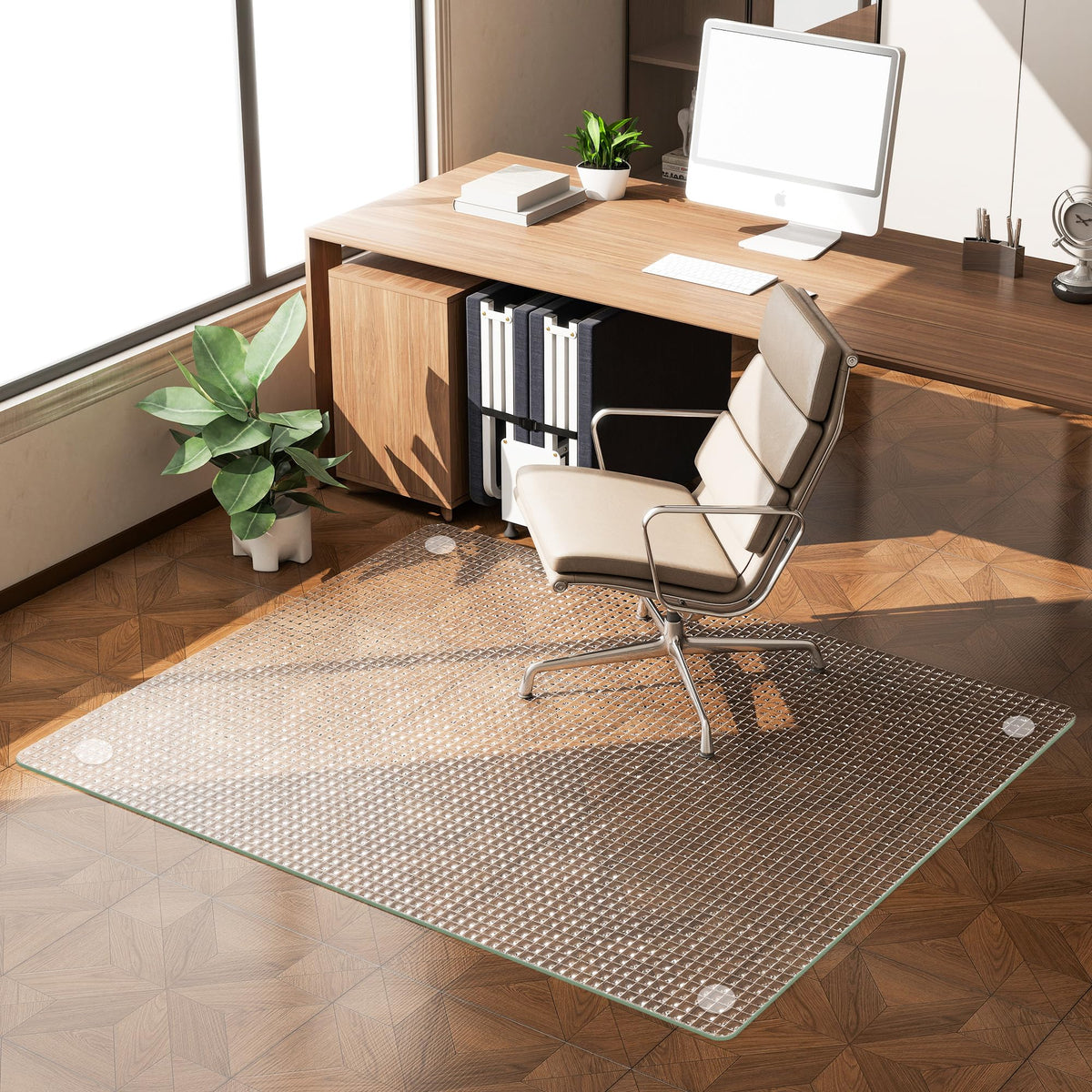 46"X56" Tempered Glass