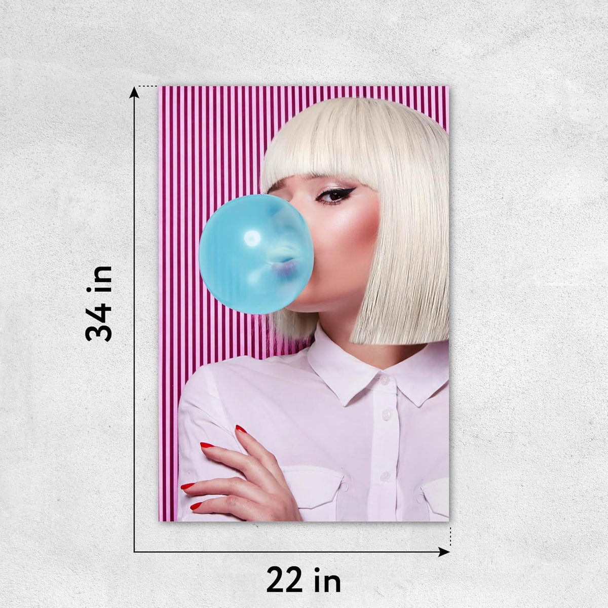 Custom Poster Print, 22x34, Upload Any Photos/Images, Personalized Photo Prints, DIY Your Own Poster, Photo to Poster Printing