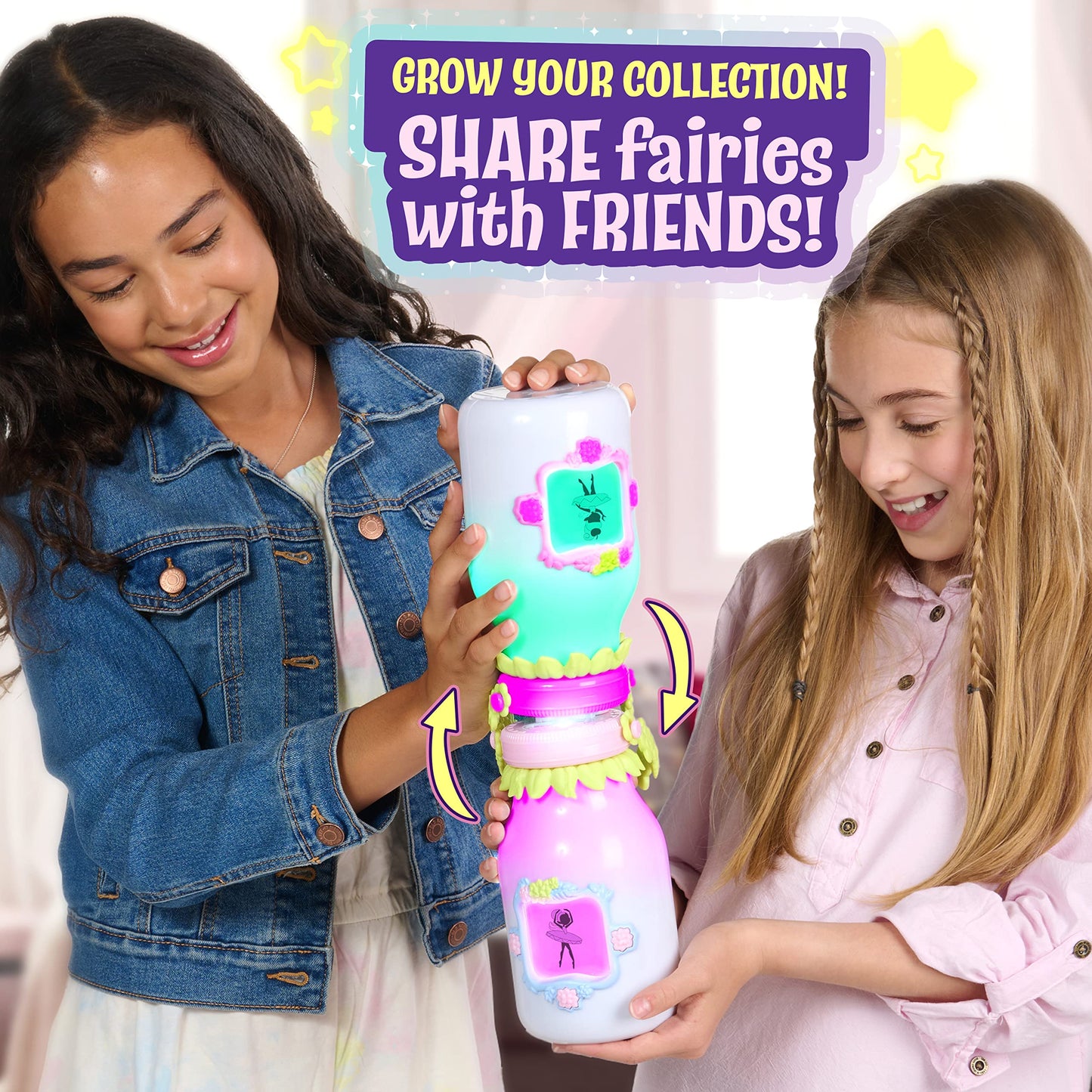 Got2Glow Fairies Finder - Electronic Fairy Jar Catches 30+ Virtual Fairies - Got to Glow in The Dark