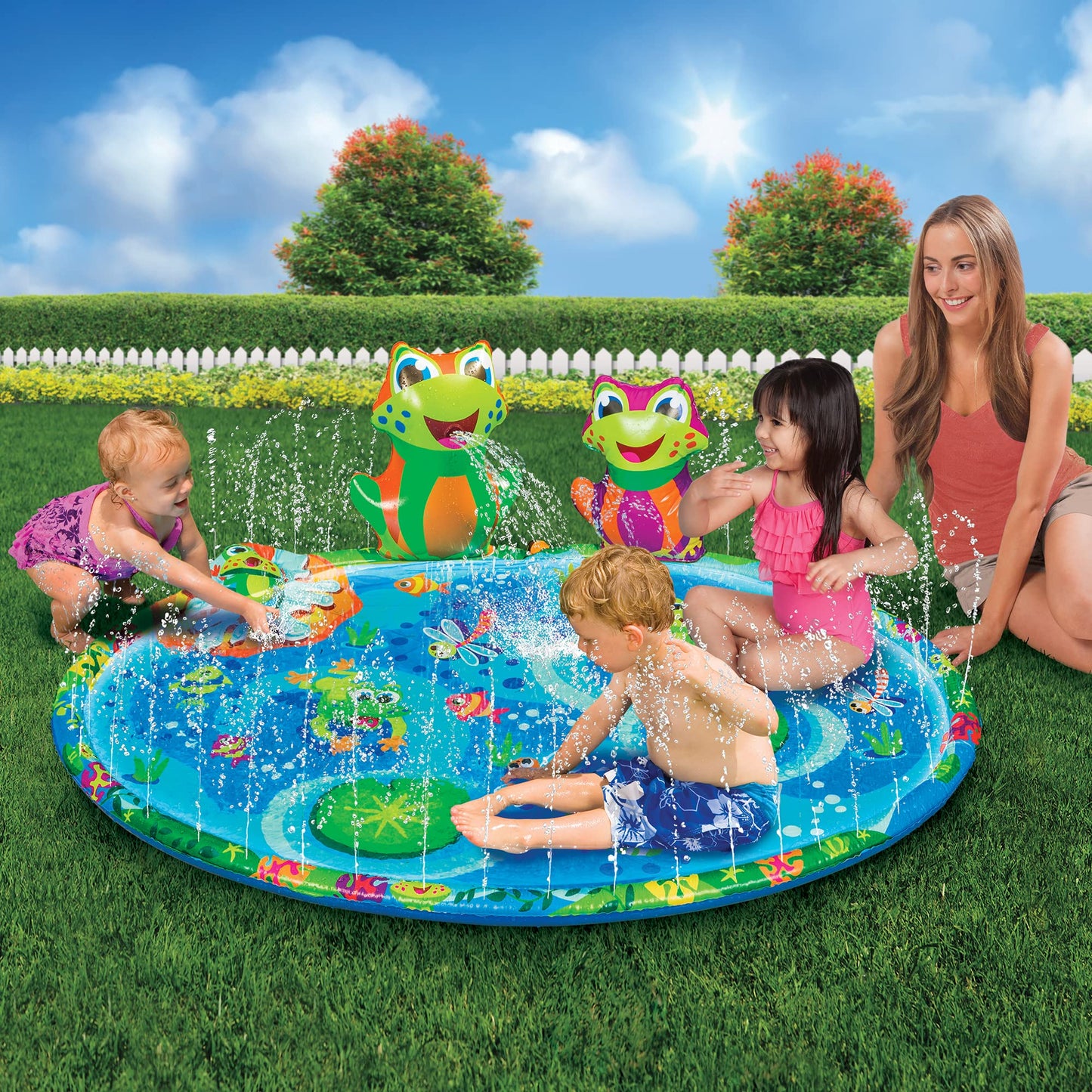 Banzai Froggy Pond Splash Mat