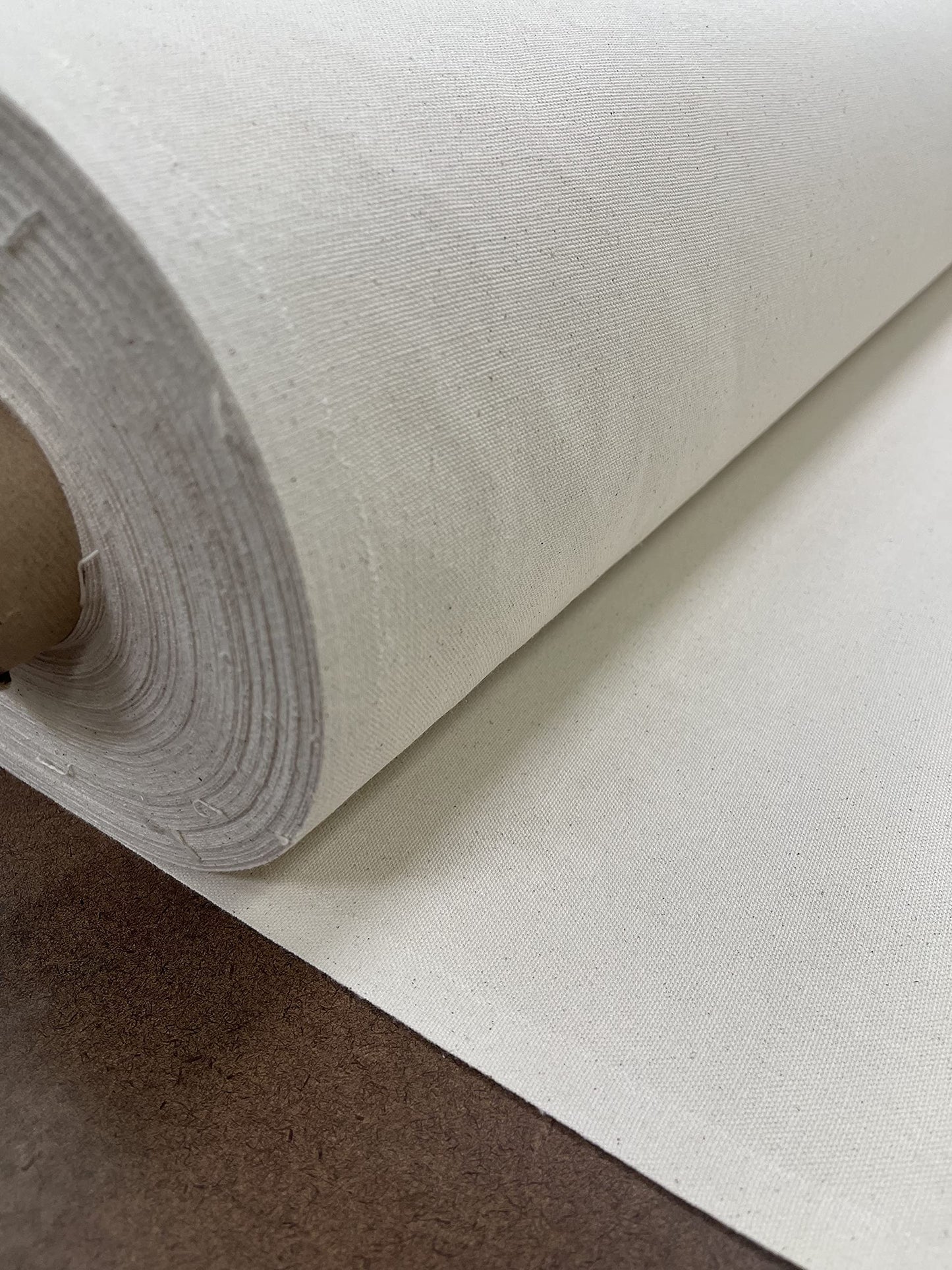 Sedona Designz 60" Wide Cotton Duck Canvas Fabric - Heavy Weight 10oz Durable 100% Cotton (Natural, 1 Yard)