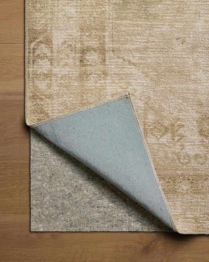 Loloi Amber Lewis Cambria Collection CBR-04 Natural/Jade 2'-6" x 7'-6" Runner Rug Jute, Neutral, Vintage Style, Antique Tone, Living, Bedroom, Dining, Carpet