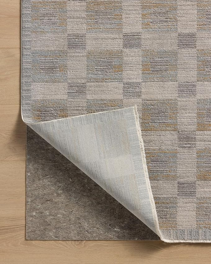 Loloi Amber Lewis Cali Collection CIL-07 Mist/Wheat 2'-7" x 10'-0", .25" Pile Height, Runner Rug