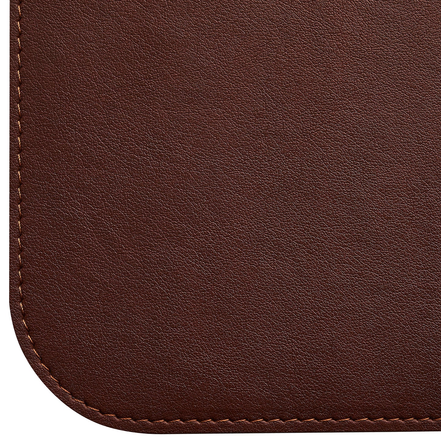 Gallaway Leather Desk Mat, Office Writing Desk Pad, Large 36" x 17" Dark Brown, for Top of Desks, Gift Ready Elegant Computer Desk Cover Protector PU Leather