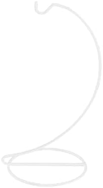 Hook for Glass Ornaments Iron Glass Ball Hook Shaped Flower Pots Display Stand Stylish Home Decorations Hanging Accessory