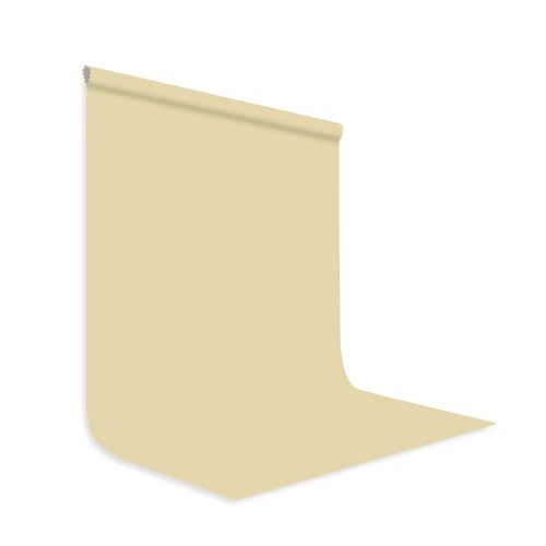 Tan Photo Backdrop for Photoshoot 6x9ft, Zoom Meeting Photography Backdrop Studio Shooting Props - color: Tan, size: 6X9ft