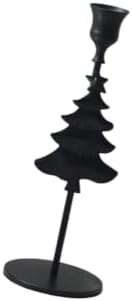 Stand Christmas Tree Metal Decor Piece, Black S