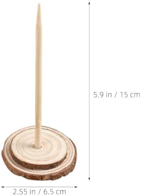 4pcs Wooden Christmas Tree Base, Tabletop Tree Display Stand