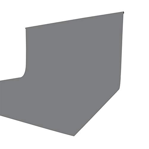 ISSUNTEX 5X7 ft Background Muslin Backdrop, Photo Studio, Collapsible High Density Screen for Video Photography and Television-Gray - color: Gray, size: 5X7 ft