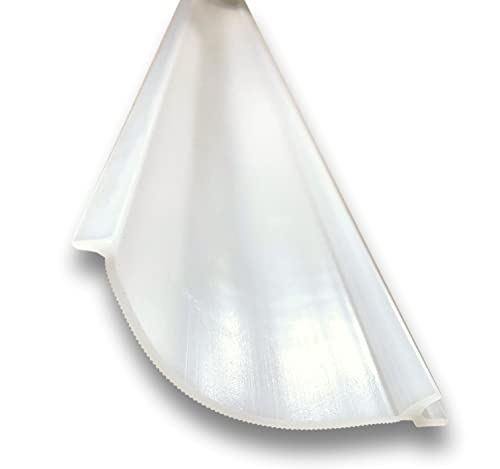 Beam Lighting Under Cabinet Light Cover Replacement | White Ribbed Acrylic Diffuser (for UC8, 24") - size: 24 Inch, style: for UC8