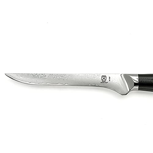 Mercer Culinary M13787 Premium Grade Super Steel, 6-Inch Boning Knife, G10 Handle - style: Boning Knife G10 Handle 6 Inch
