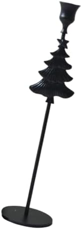 Stand Christmas Tree Metal Decor Piece, Black L