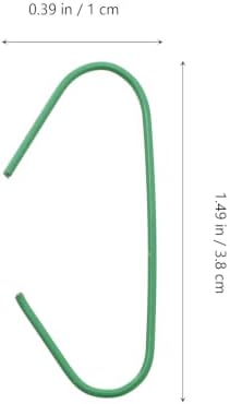 200pcs Hanging Hooks C Shaped for Christmas Tree Ornament Display