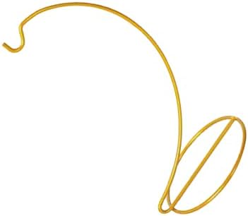 Iron Hook Sturdy Glass Ball Holder Christmas Plant Hanging Hooks Shaped Iron Bracket Ornament Stand Glass Collectors