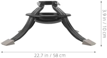 GALPADA Christmas Tree Holder Base Heavy Duty Wrought Iron Stand