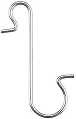 100pcs Christmas Tree Ornament Hooks Metal S-Shaped Hanging Hook Holder Christmas Ball Pendant New Year Party Decoration Christmas Tree Hooks