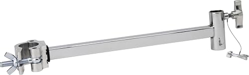 Kupo Junior Side Arm with 28mm Receiver, Offset Mount 15" Length for Heavy Lighting and Professional Stand Rigging Systems, Silver (KG809812) - style: Junior 1-1/8" (28mm) Side Arm