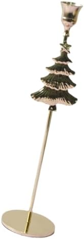Stand Christmas Tree Metal Decor Piece, Gold L